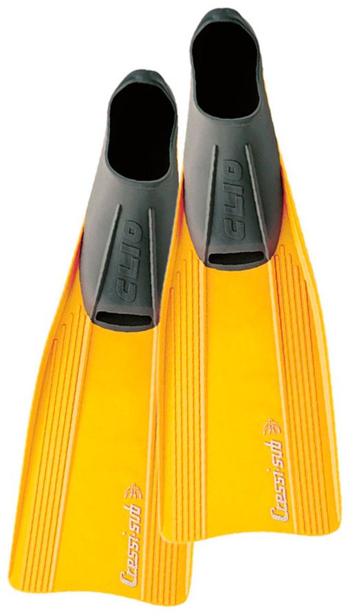 Ласты Cressi CA1010-YEL с закрытой пяткой желтый 29, 27, 28