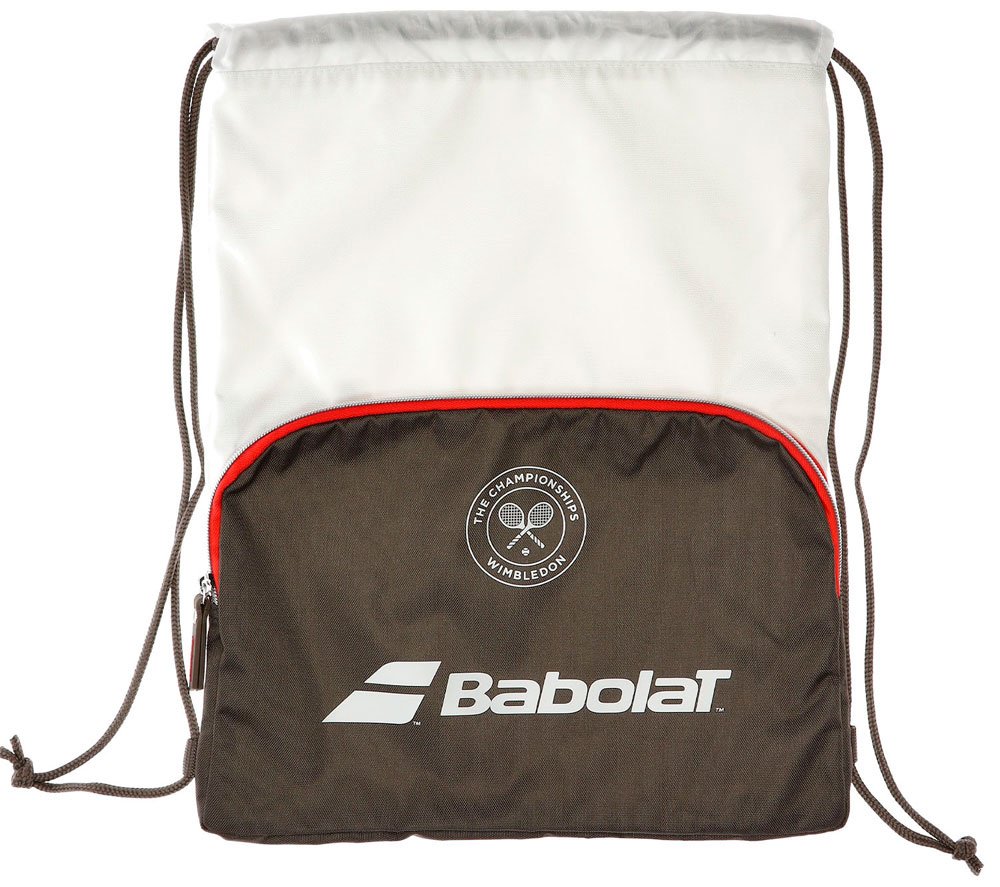 Рюкзак Babolat Gym Bag Wimbledon, 742039 для тенниса 10 бежевый, белый