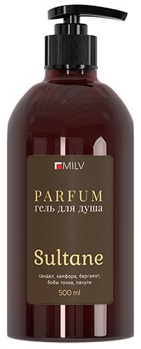 MILV Парфюмированный гель для душа, Sultane гель 500 мл купить,NaN