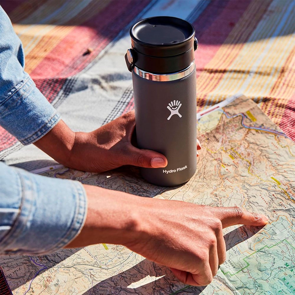 Термобутылка Hydro Flask W16BCX001 0.473 л черный