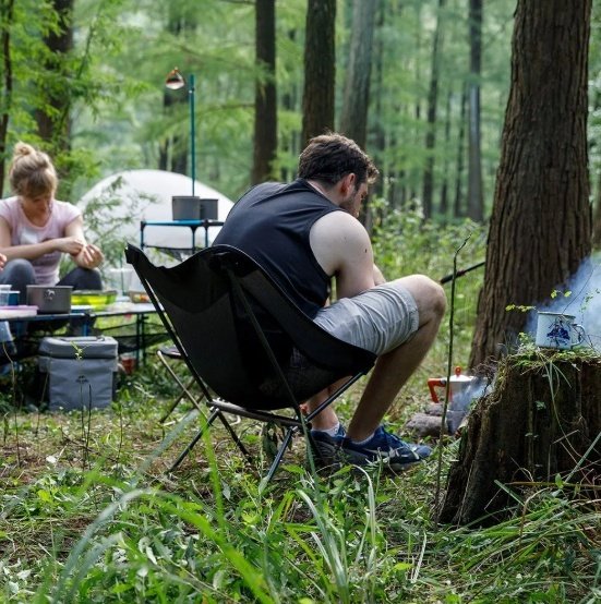 Naturehike кресло Stellaluna L04 Ultralight Moon Chair CNK2450JJ015 серый купить,NaN