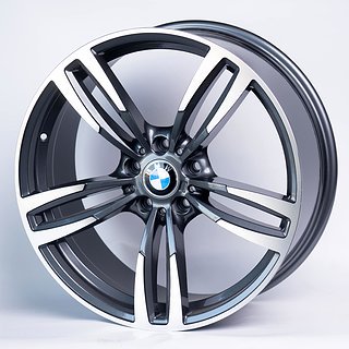 Комплект дисков Rimax DH726 5x120 R20x8,5 CB72,6 ET38 передняя ось Dark Gun Metal Machine Face  купить,NaN