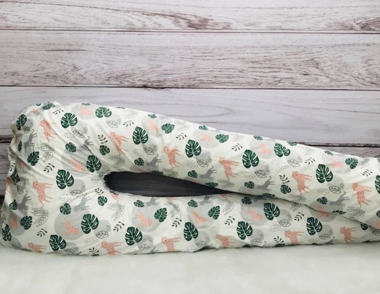 Подушка для беременных La Mia Mia 60x150 см, холлофайбер