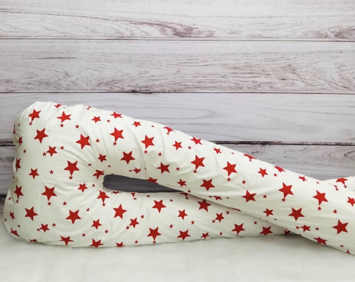 Подушка для беременных La Mia Mia 60x150 см, холлофайбер