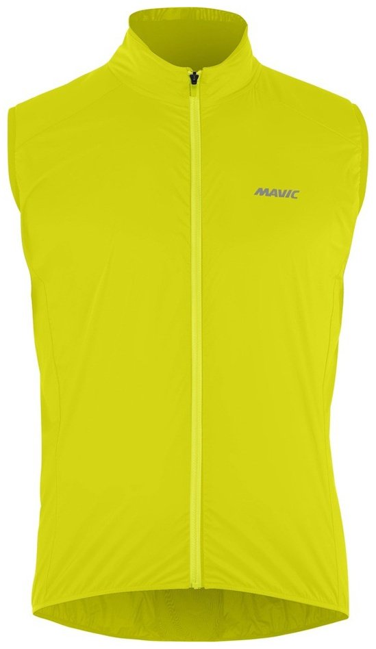 Веложилет Mavic Sirocco Vest/C19613/XL, sulphur spring зеленый 52