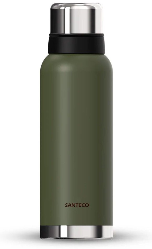 Классический термос SANTECO HB-1200-4 1.2 л темно-зеленый