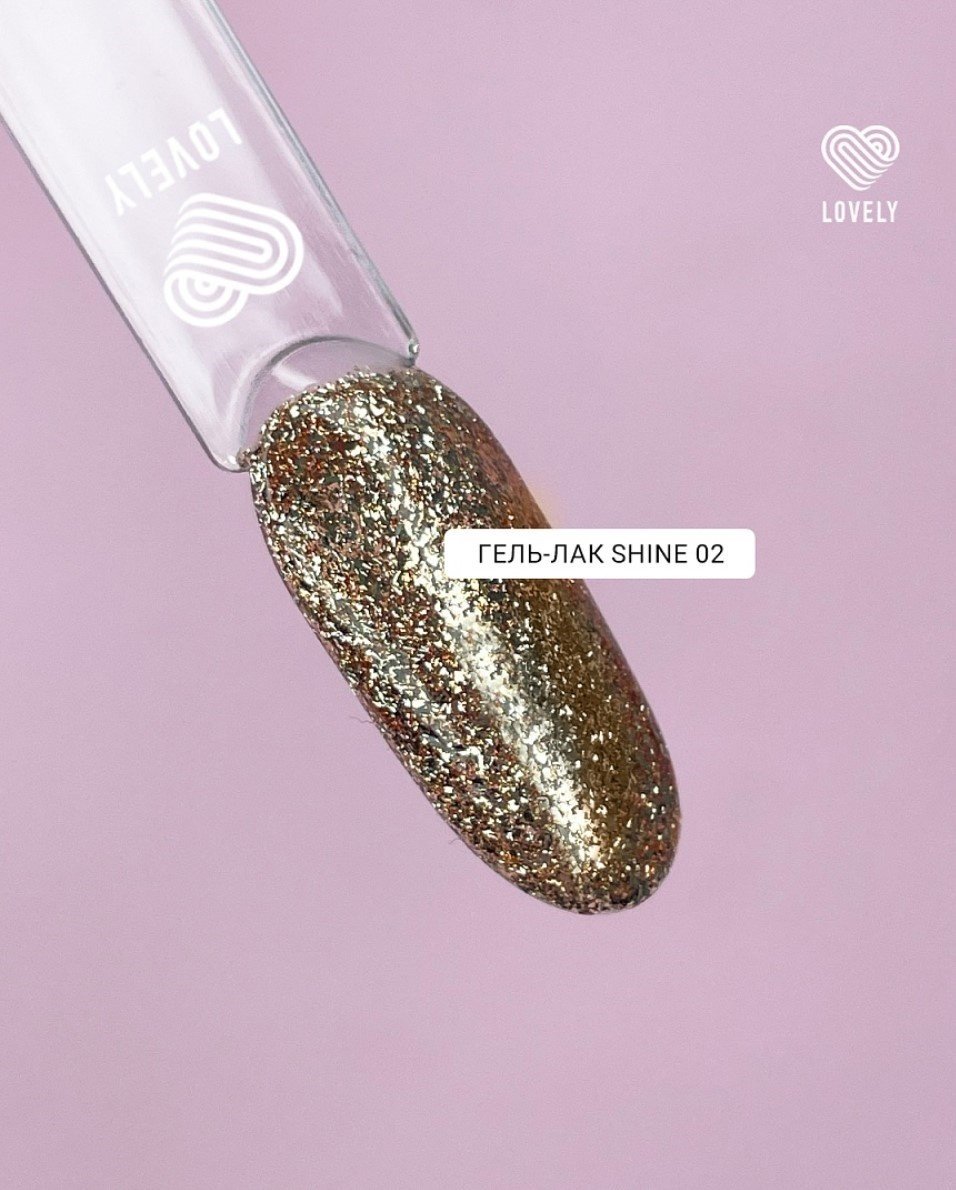 Lovely гель-лак Shine S02 глянцевое 7 мл купить,NaN