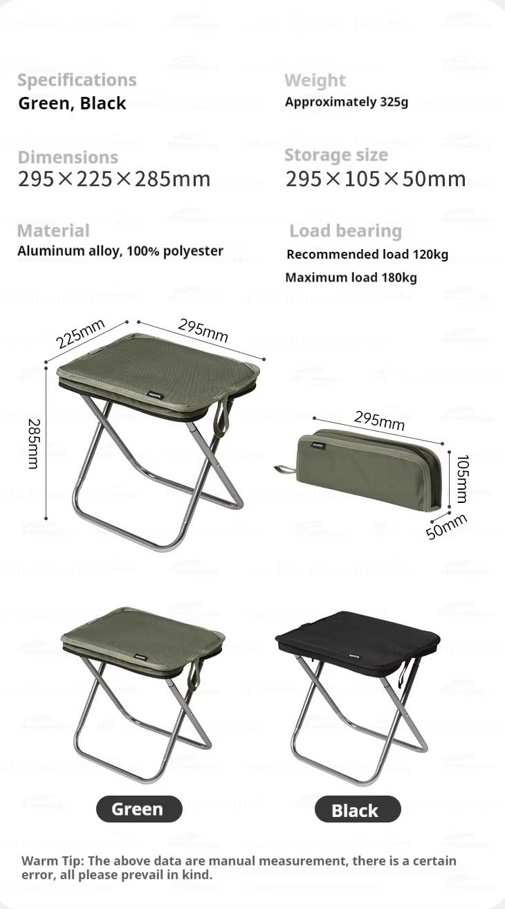Naturehike табурет CNK2550JJ011 черный купить,8900
