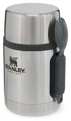 Термос для еды Stanley 6939236348058 0.53 л серый купить,NaN