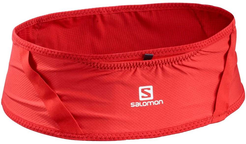 Сумка поясная Salomon эластан, полиамид красный
