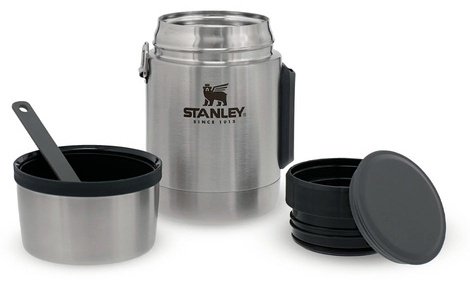 Термос для еды Stanley 6939236348058 0.53 л серый купить,NaN
