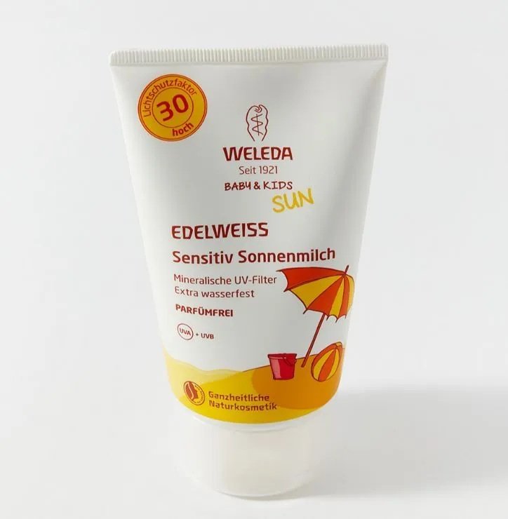 Weleda Натуральный солнцезащитный крем для младенцев и детей SPF 30, 150 мл