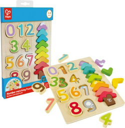 Пазл Hape пазл цвета и цифры