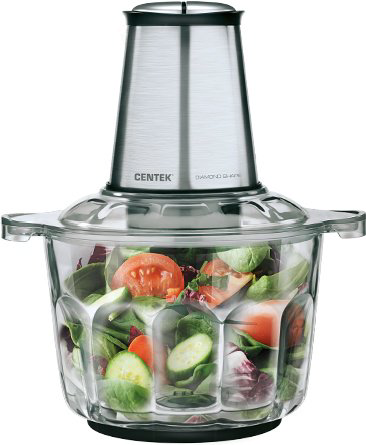 Измельчитель Centek CT-1395 серебристый