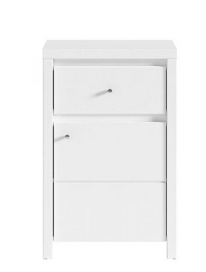 Тумба Кристина jm 032 KOM 1D1SP B белая купить,NaN