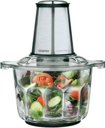 Измельчитель Centek CT-1395 серебристый