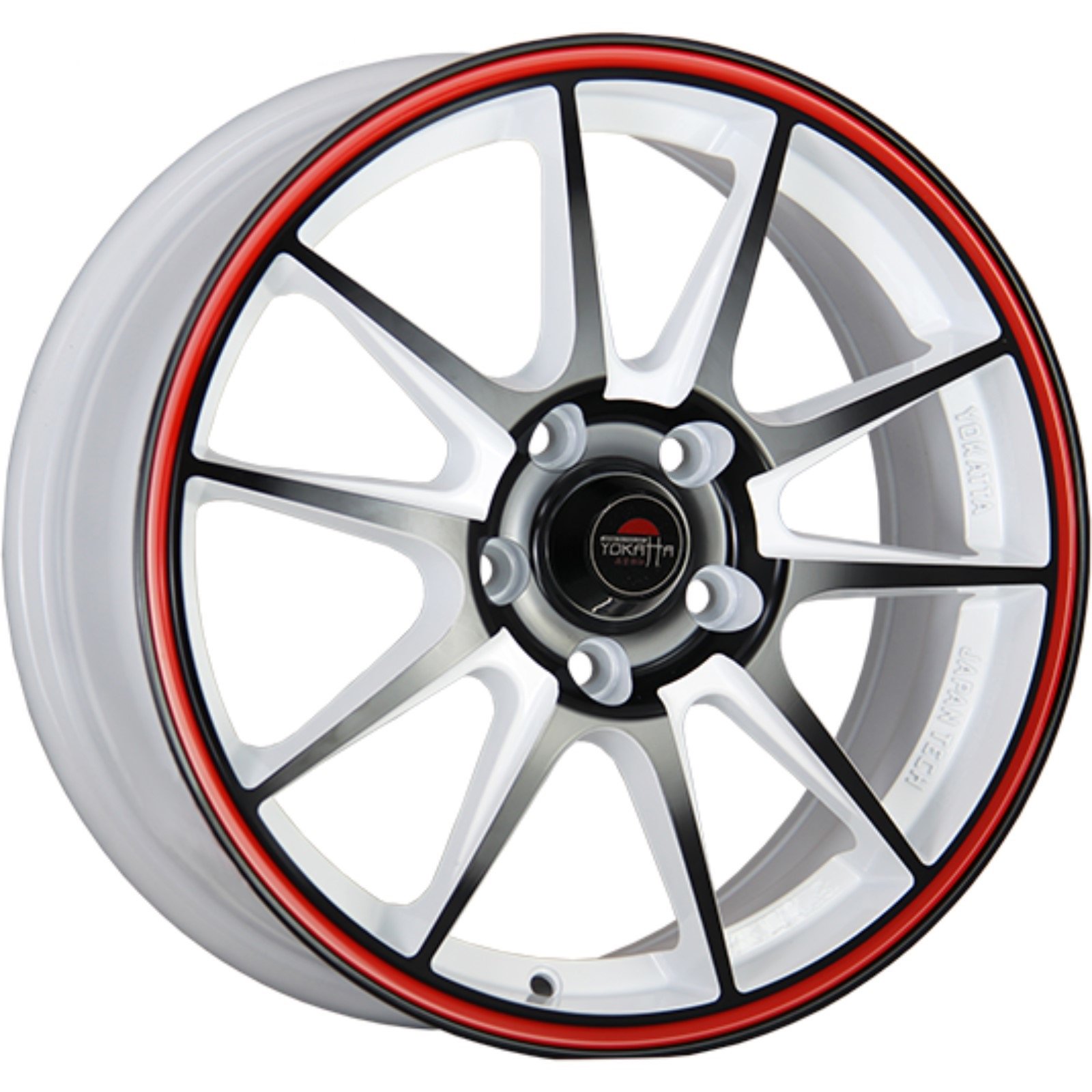 Диски Yokatta Model-15 4х100 R16х6,5 СВ54,1 ЕТ52 W+B+RS+BSI купить,NaN
