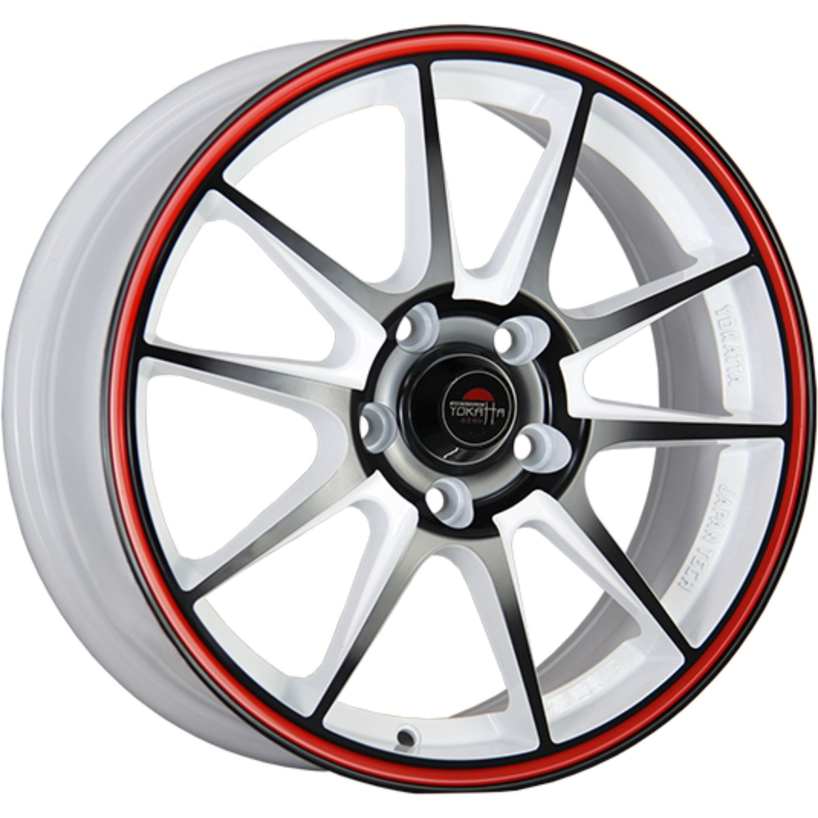 Диски Yokatta Model-15 4х100 R16х6,5 СВ54,1 ЕТ52 W+B+RS+BSI купить,NaN
