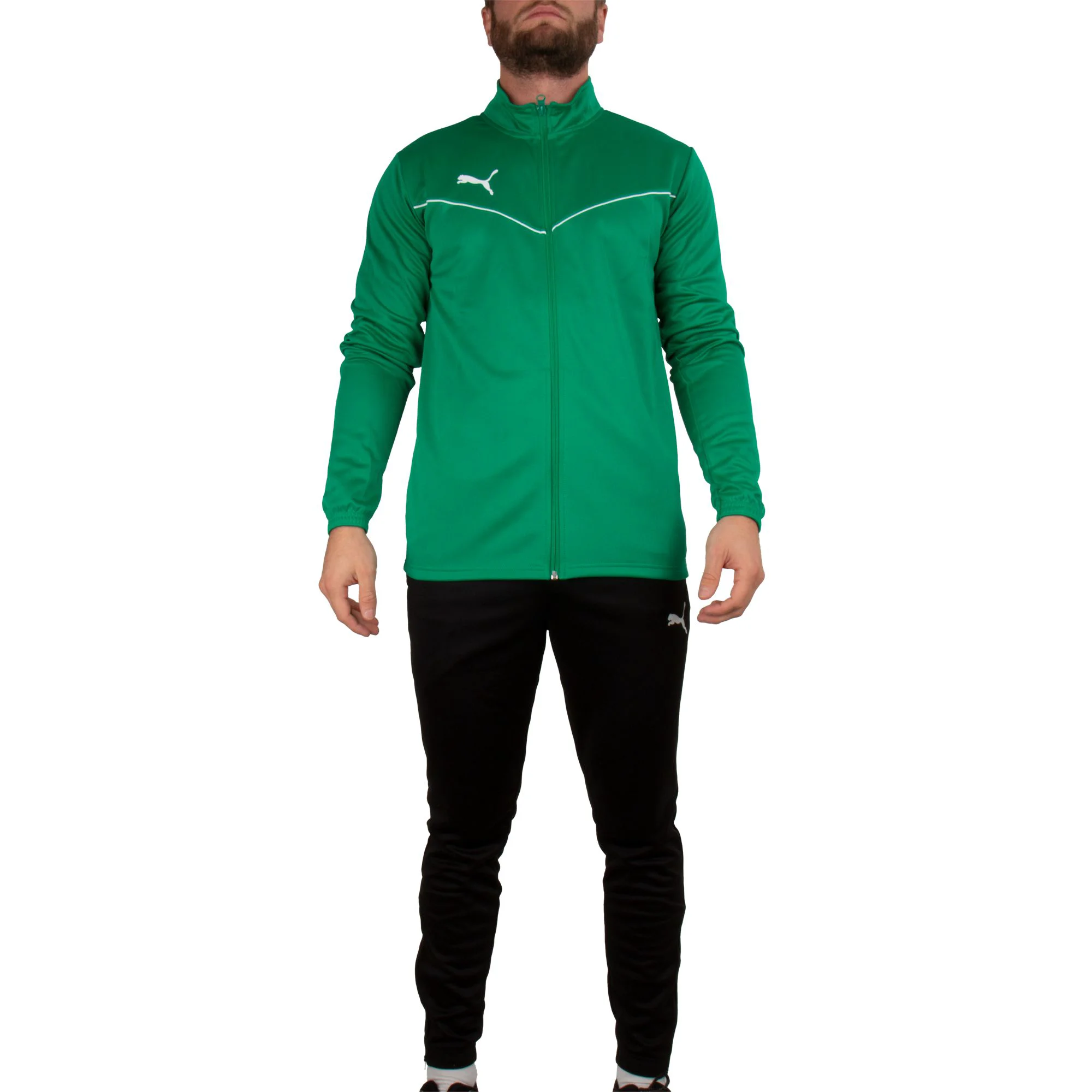 Спортивный костюм Puma 657392-05 зеленый XXL