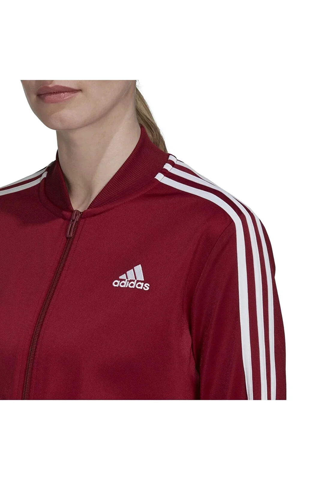 Спортивный костюм Adidas HM1913 бордовый S купить,0