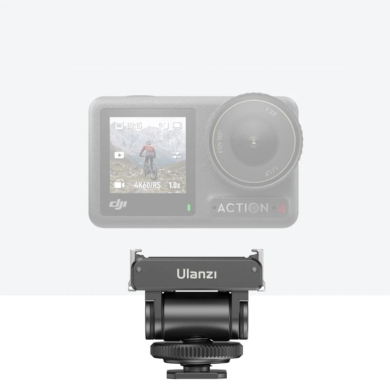 Магнитный Cold Shoe Адаптер Ulanzi C071GBB1 для DJI Osmo Action 4/3, Pocket 3 на Камеру для Микрофона и Света купить,NaN