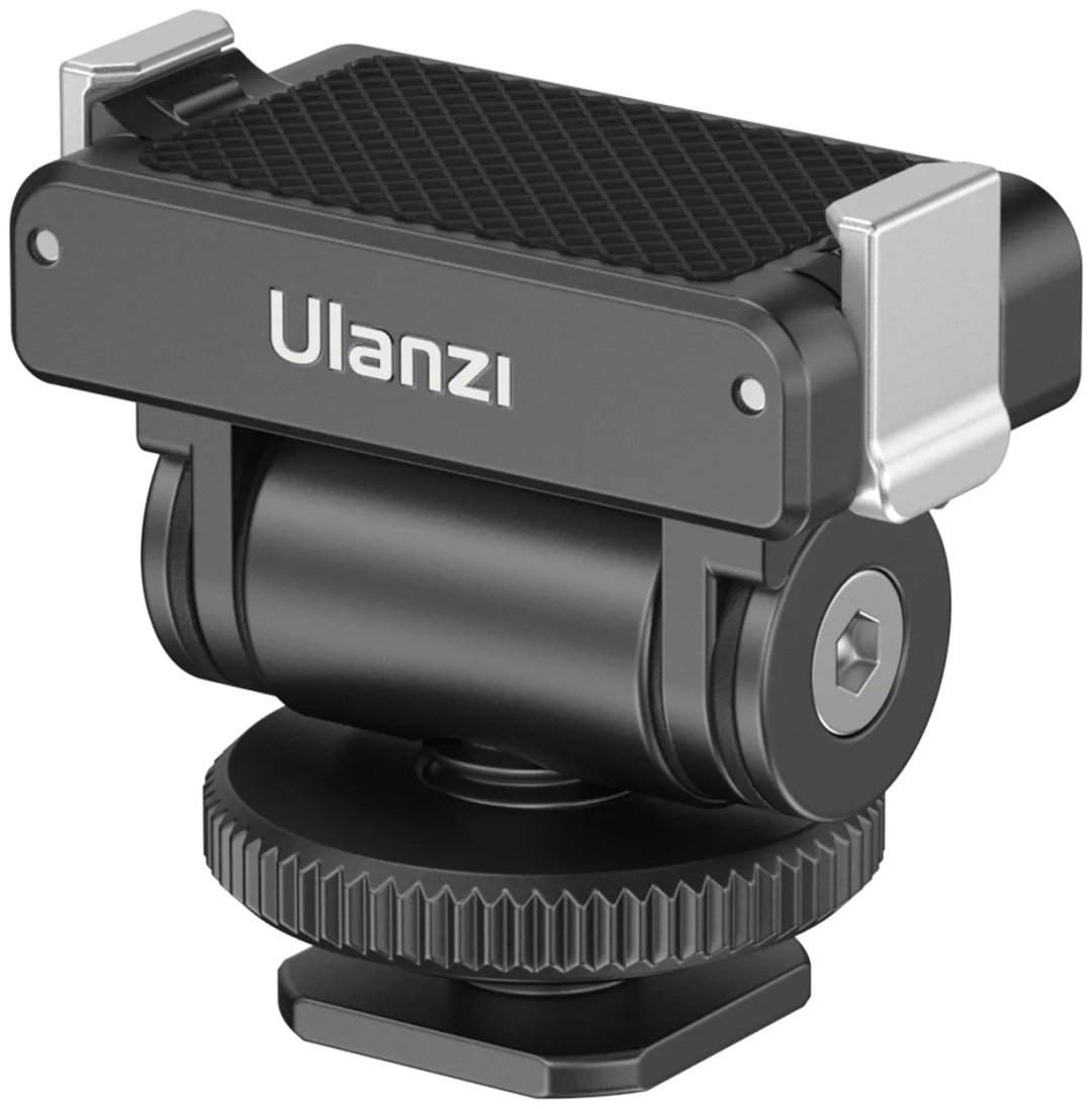 Магнитный Cold Shoe Адаптер Ulanzi C071GBB1 для DJI Osmo Action 4/3, Pocket 3 на Камеру для Микрофона и Света купить,NaN