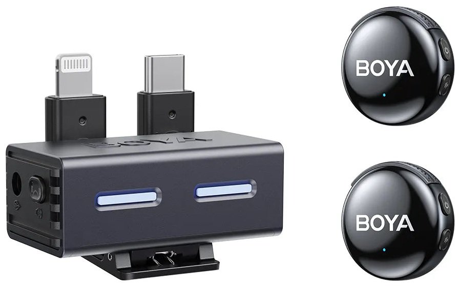 Микрофон Boya BOYALINK3 черный купить,NaN