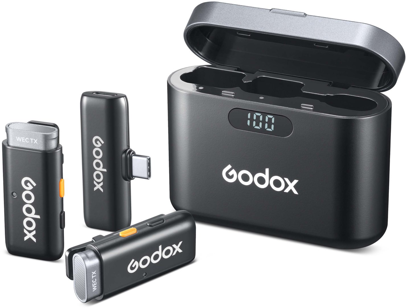 Микрофон Godox WES2 Kit2 черный купить,NaN