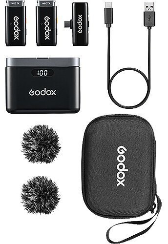 Микрофон Godox WES2 Kit2 черный купить,NaN