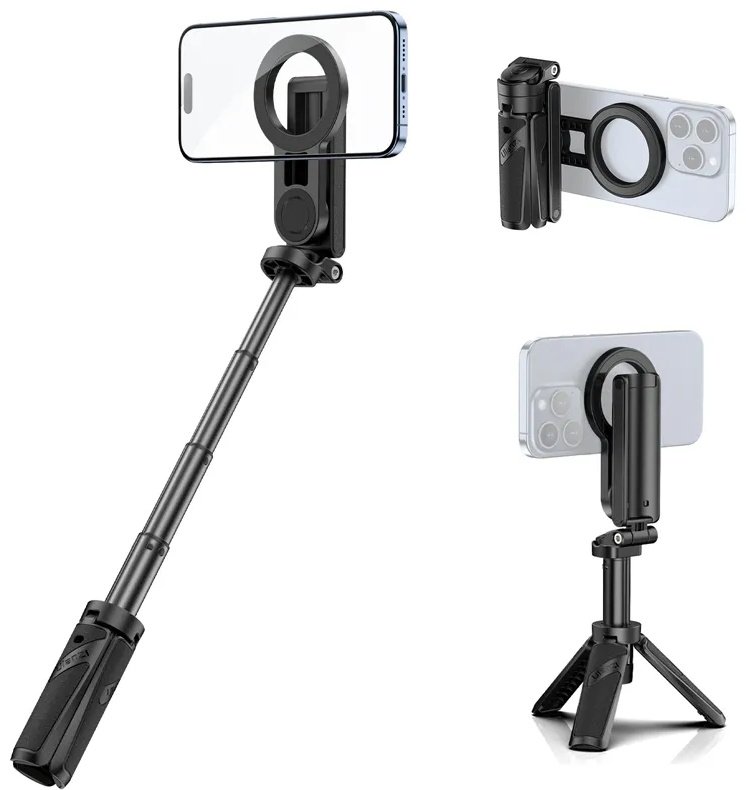 Настольный штатив Ulanzi JJ03 Magnetic Phone Tripod черный купить,NaN