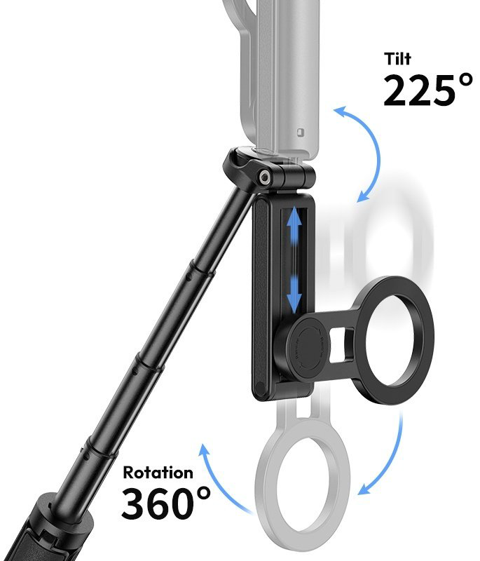 Настольный штатив Ulanzi JJ03 Magnetic Phone Tripod черный купить,NaN