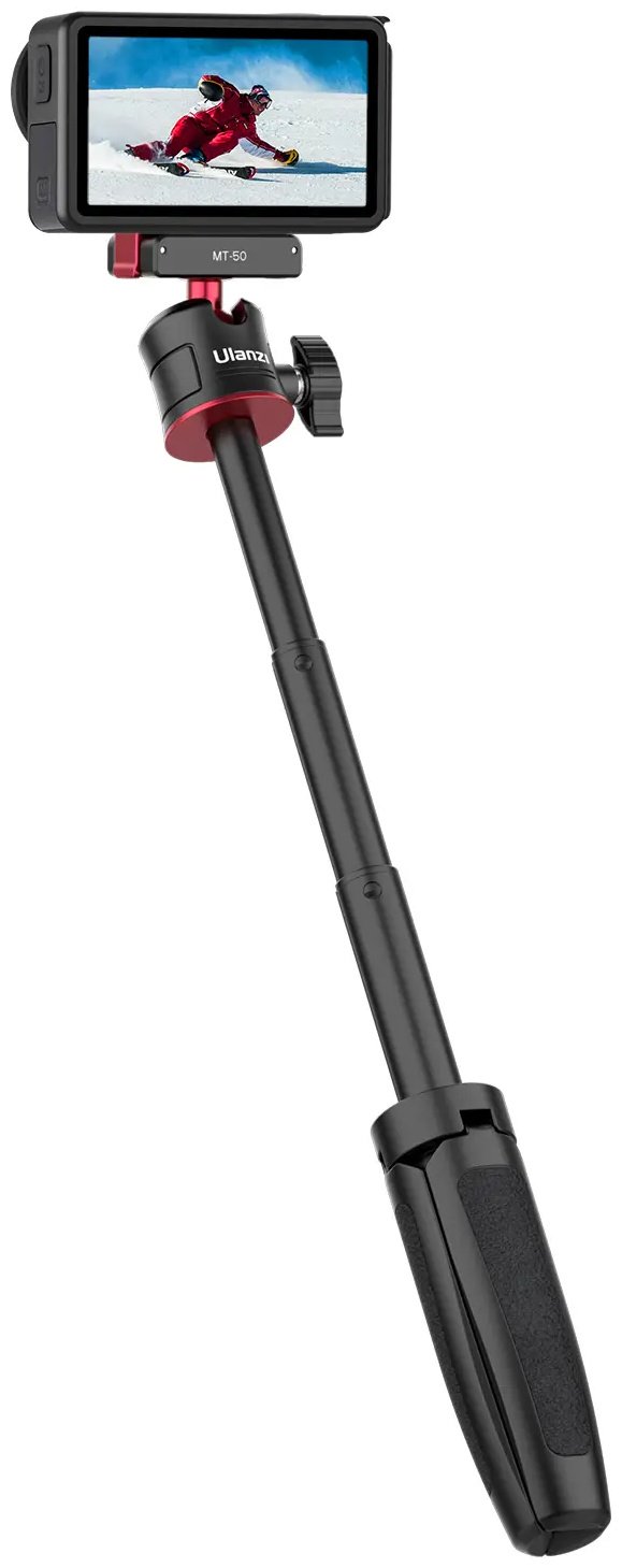 Ручной штатив Ulanzi MT-50 для DJI Action 3/4/5 черный купить,NaN