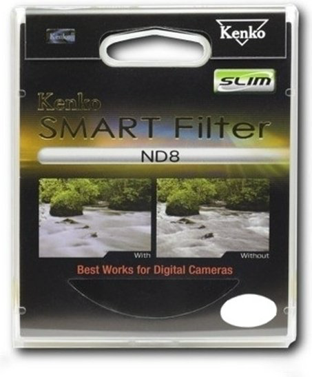 Светофильтр Kenko ND8 Slim 52 мм черный купить,NaN
