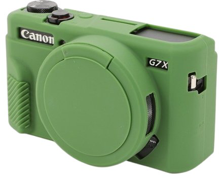 Чехол MAMEN Canon PowerShot G7X3 зеленый купить,NaN