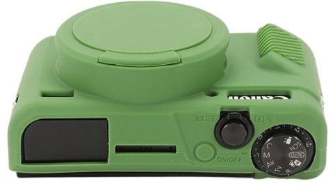 Чехол MAMEN Canon PowerShot G7X3 зеленый купить,NaN