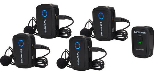Микрофон Saramonic Blink 500 T4 черный купить,NaN