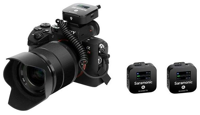 Микрофон Saramonic Blink900 B2 черный купить,NaN