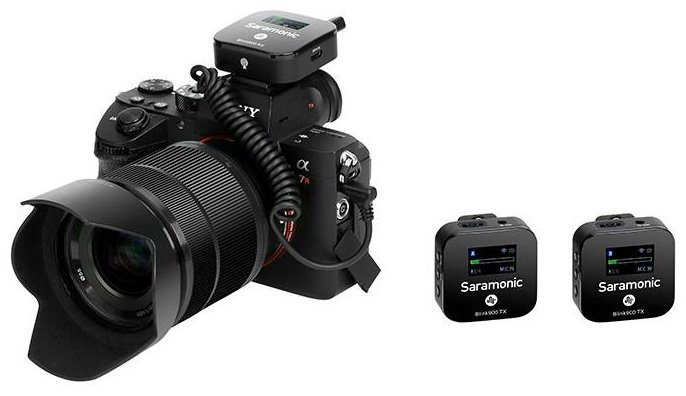 Микрофон Saramonic Blink900 B2 черный купить,NaN