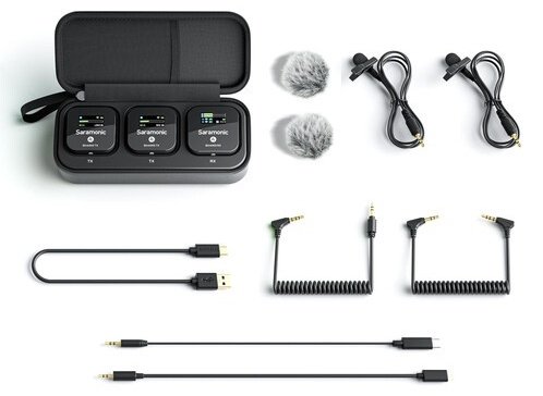 Микрофон Saramonic Blink900 B2 черный купить,NaN