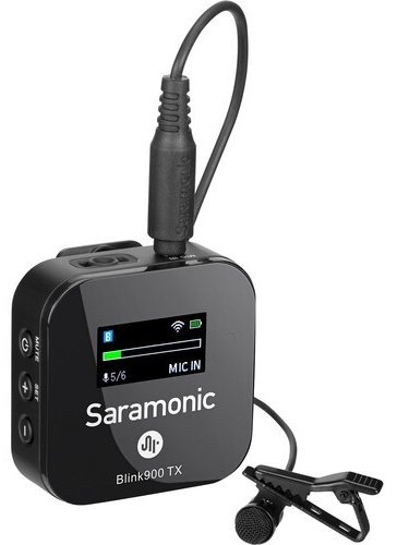 Микрофон Saramonic Blink900 B2 черный купить,NaN