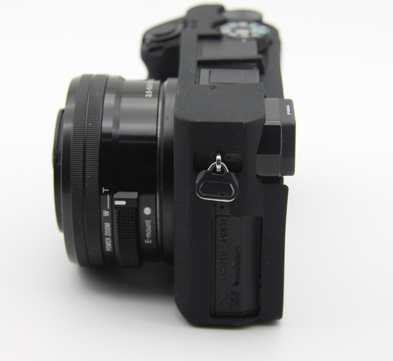 Чехол MAMEN for Sony a6100/a6300/a6400 Black черный купить,NaN