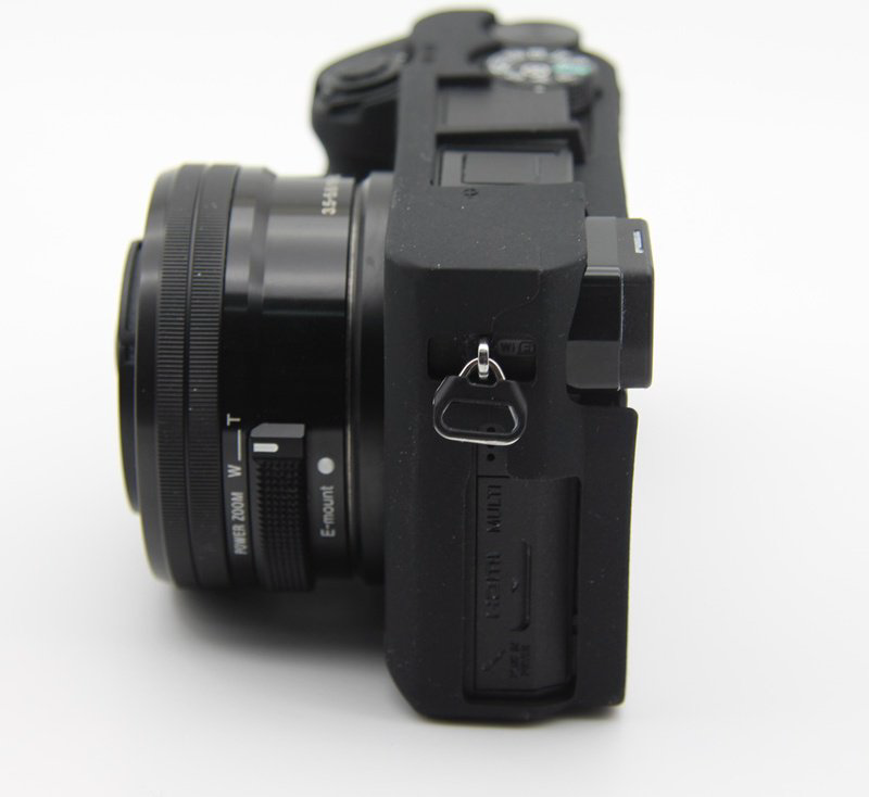 Чехол MAMEN for Sony a6100/a6300/a6400 Black черный купить,NaN