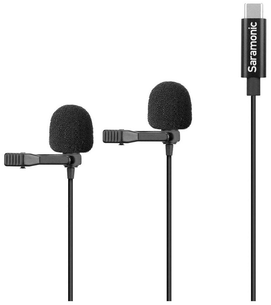Микрофон Saramonic LavMicro U3C черный купить,NaN