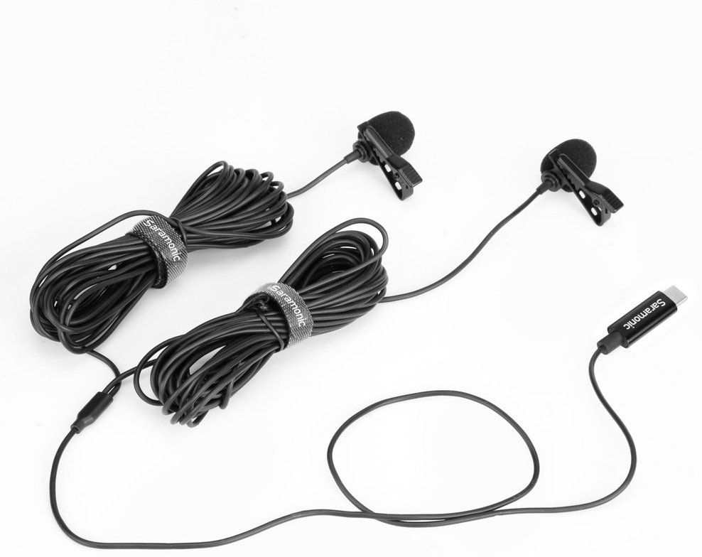 Микрофон Saramonic LavMicro U3C черный купить,NaN