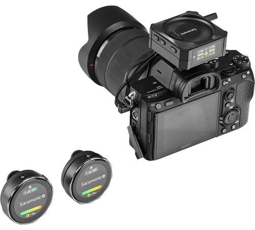 Микрофон Saramonic BlinkMe B2 черный купить,NaN