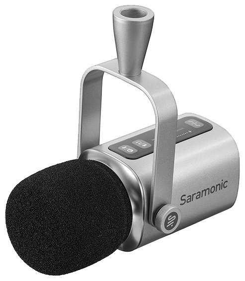 Микрофон Saramonic SR-BV3 серебристый купить,NaN