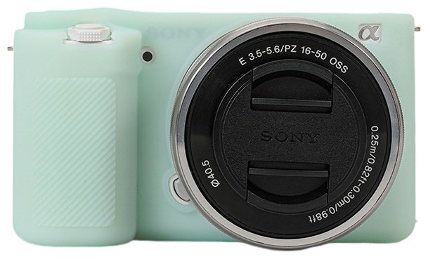 Чехол MAMEN Sony ZV-E10 Jelly Green зеленый купить,NaN