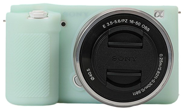 Чехол MAMEN Sony ZV-E10 Jelly Green зеленый купить,NaN