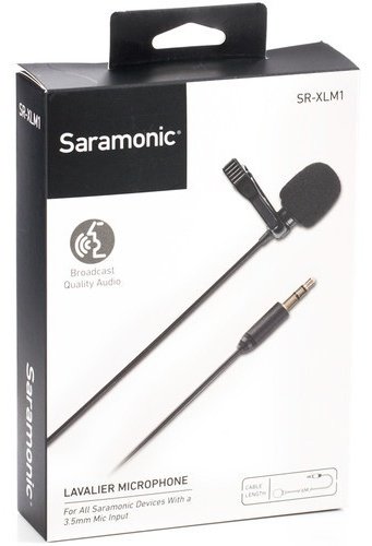 Микрофон Saramonic SR-XLM1 черный купить,NaN