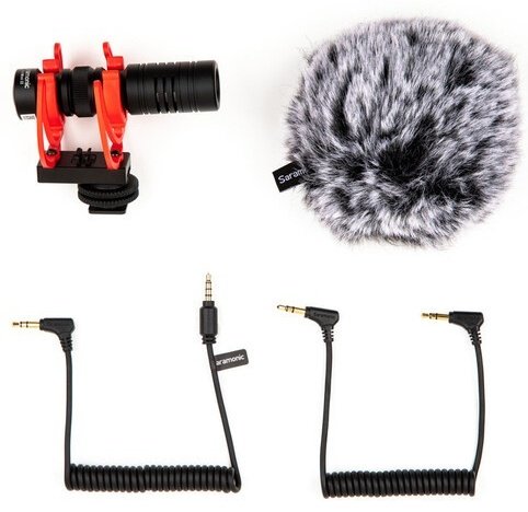 Микрофон Saramonic Vmic Mini 2 черный купить,NaN